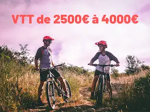 VTT de 2500 à 4000 euros