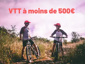 VTT à moins de 500 euros