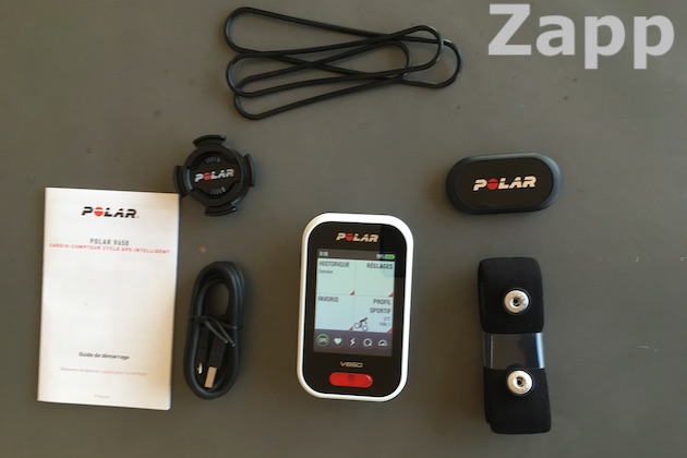 gps velo polar v650