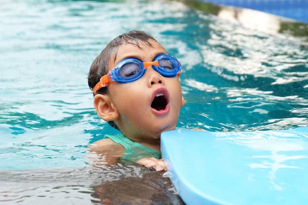 sans fuite âgés de 4 à 12 ans KidSwim Lunettes de natation pour enfants 