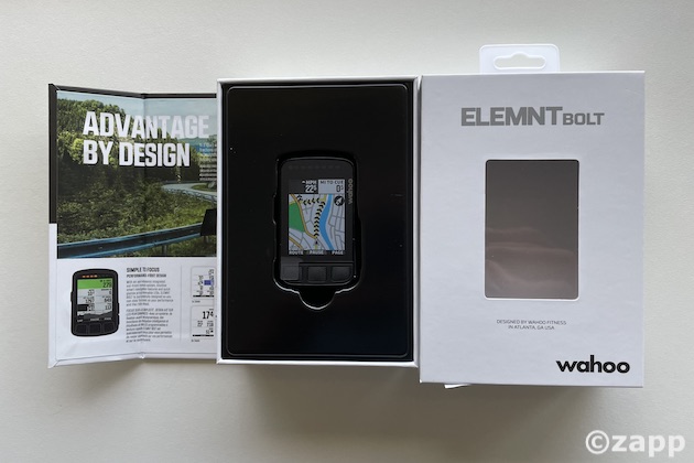 Wahoo Elemnt Bolt V2 boite
