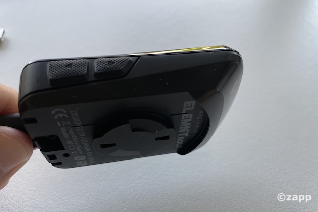 Wahoo Elemnt Bolt V2 cote droit